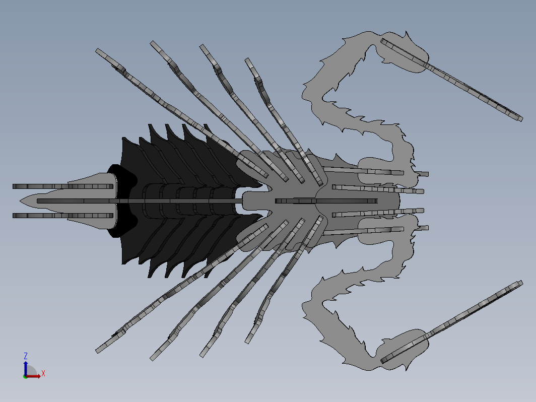 Nasty Scorpion蝎子立体拼装