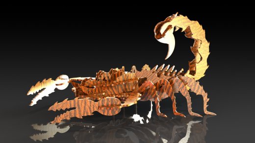 Nasty Scorpion蝎子立体拼装缩略图