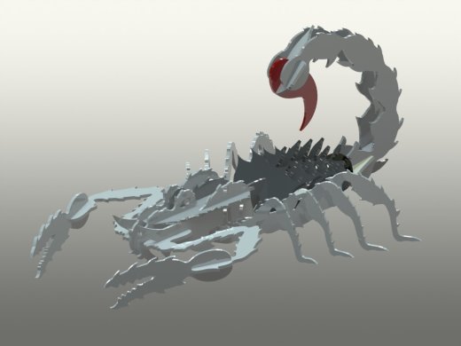 Nasty Scorpion蝎子立体拼装缩略图