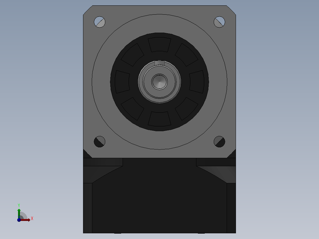 ZPLF90转60(孔输出)[ZPLF90-5-S2-P2-20]精密行星减速机