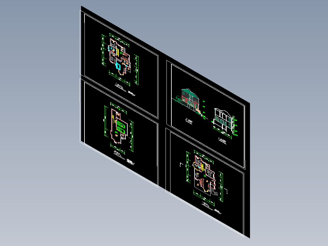 小小别墅建筑方案