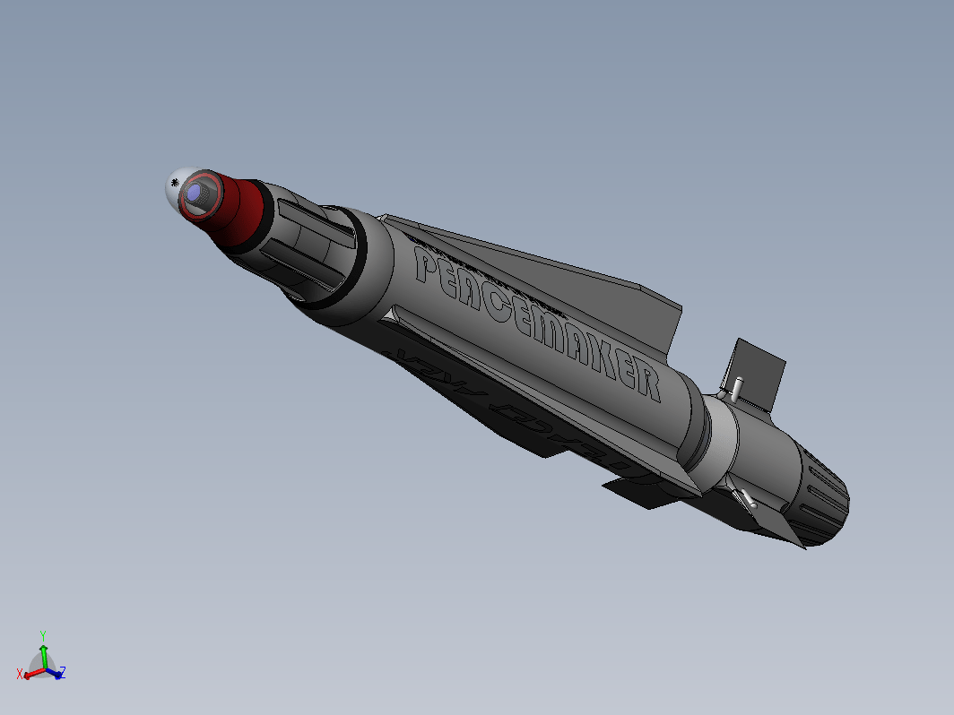 Peacemaker AMRAAM导弹模型