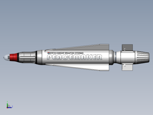 Peacemaker AMRAAM导弹模型缩略图