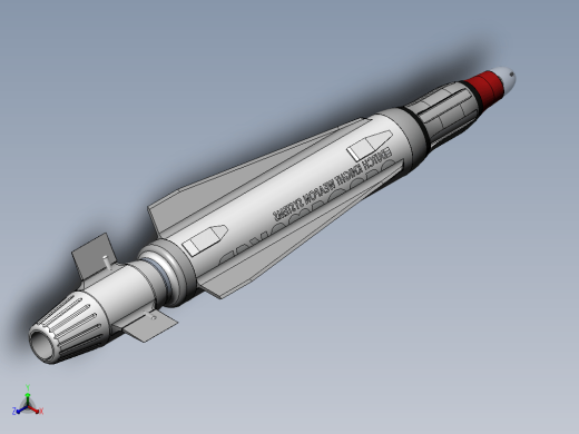 Peacemaker AMRAAM导弹模型缩略图