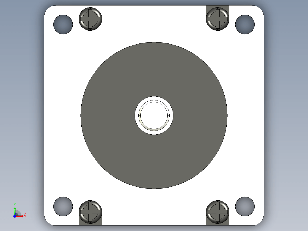 步进电机3D图57J1880-830(H)-01