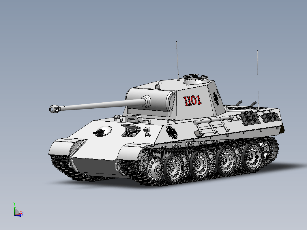 英国二战坦克 Panzer Mk V