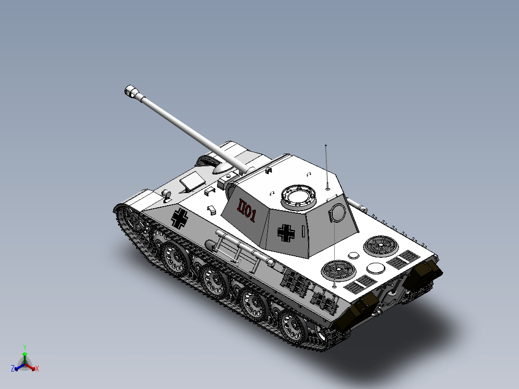 英国二战坦克 Panzer Mk V