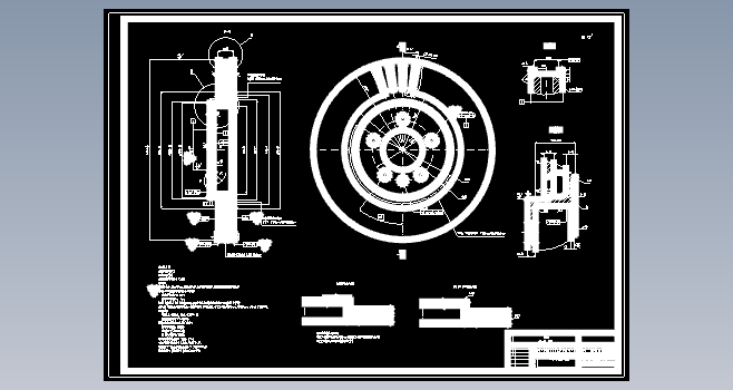 刹车盘CAD