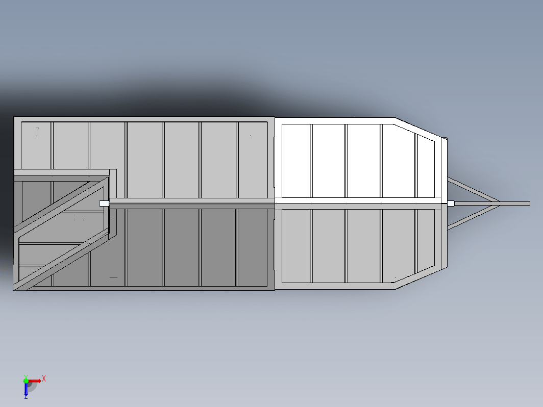 移动房车拖车概念设计 Tiny house mobile