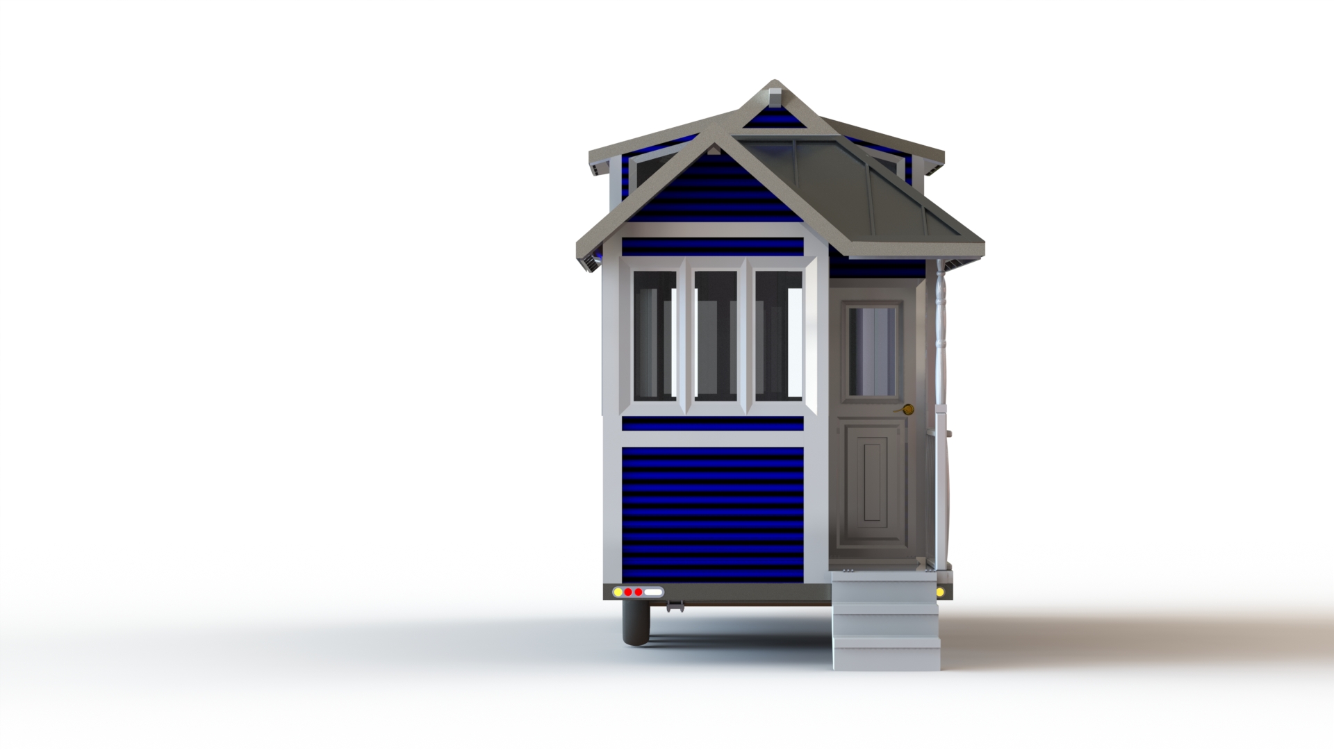 移动房车拖车概念设计 Tiny house mobile