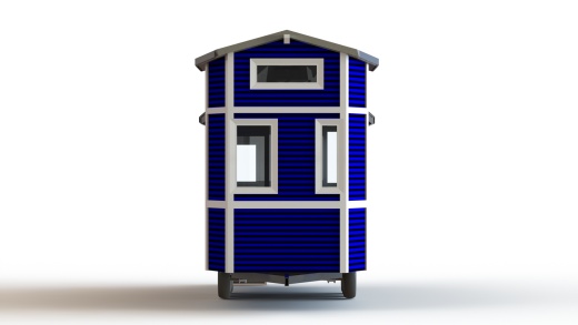 移动房车拖车概念设计 Tiny house mobile缩略图
