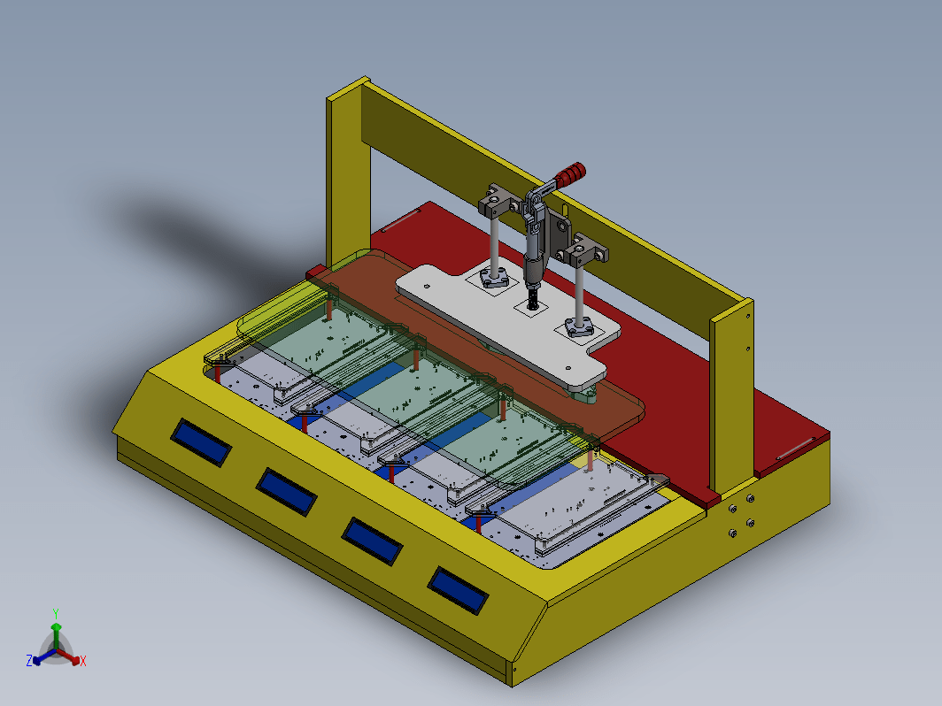 PCB夹具测试