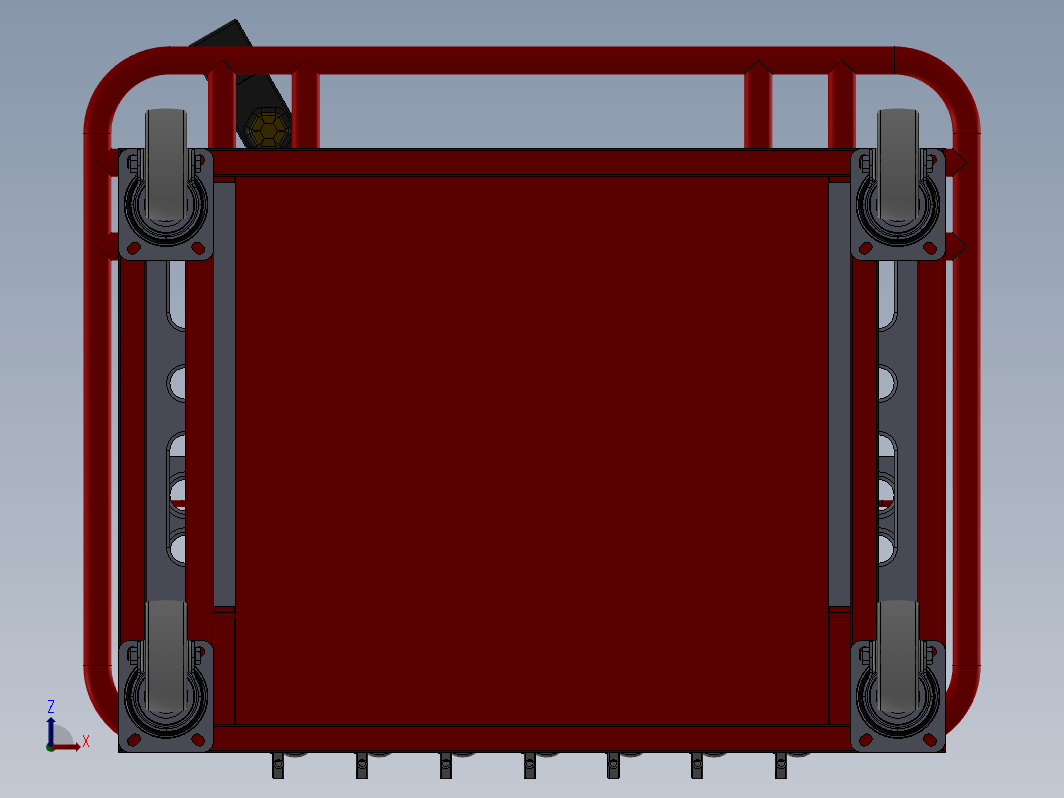 夹具工作台工具手推车