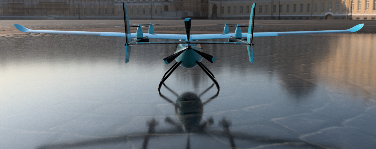 E-VTOL GLIDER可垂直起降的飞机