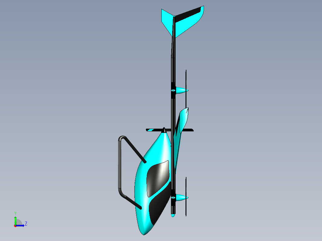 E-VTOL GLIDER可垂直起降的飞机