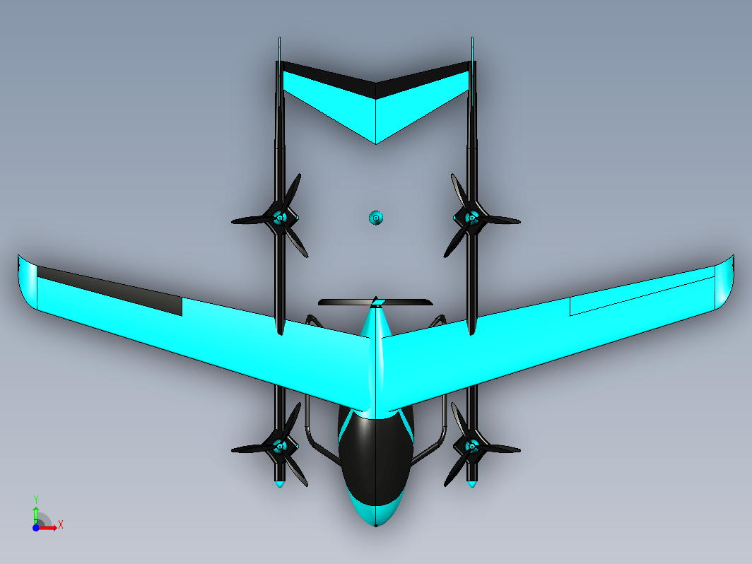 E-VTOL GLIDER可垂直起降的飞机