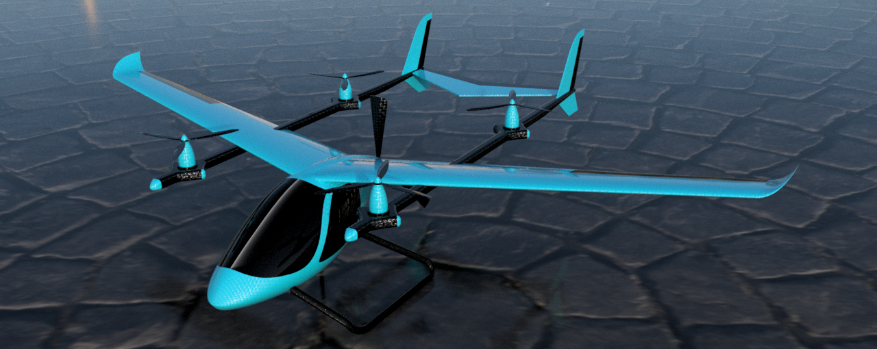 E-VTOL GLIDER可垂直起降的飞机