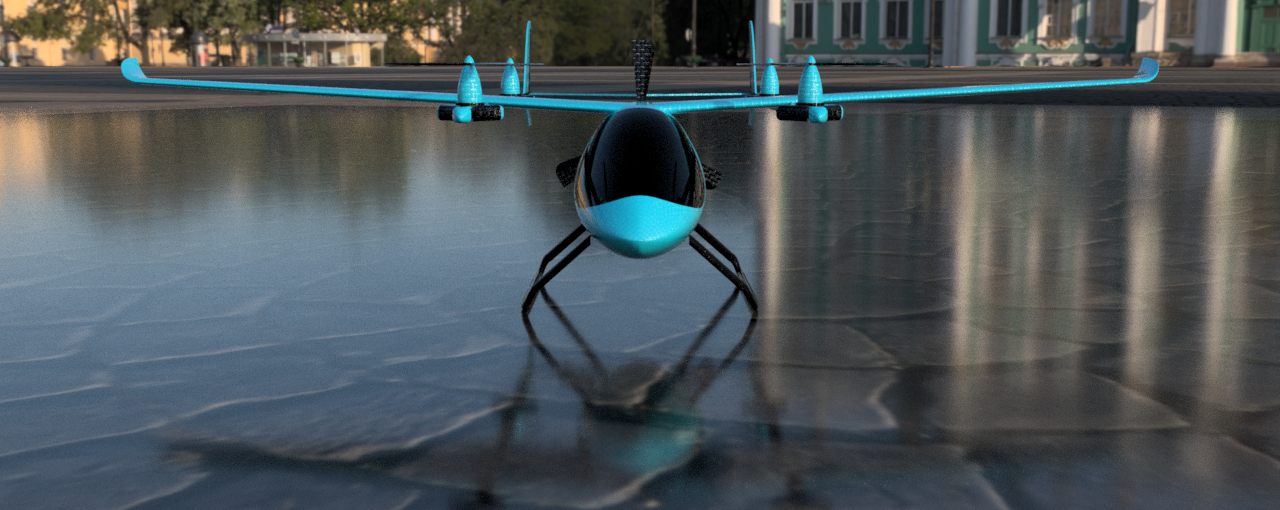 E-VTOL GLIDER可垂直起降的飞机