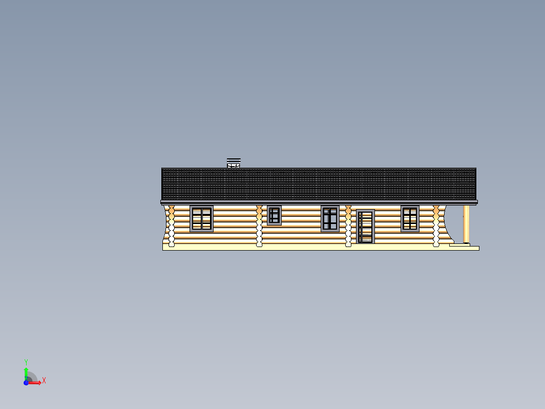 木屋模型