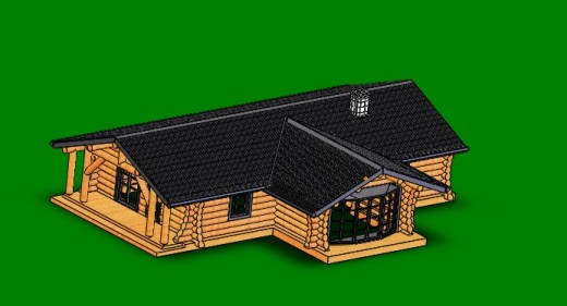 木屋模型缩略图