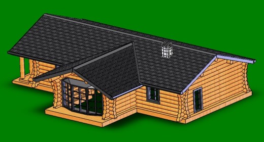 木屋模型缩略图