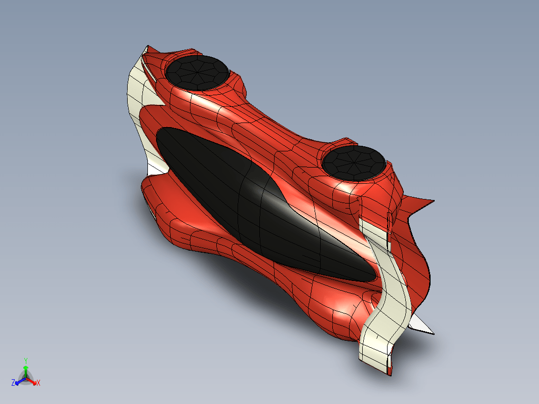 Ferrari F50 跑车造型概念设计