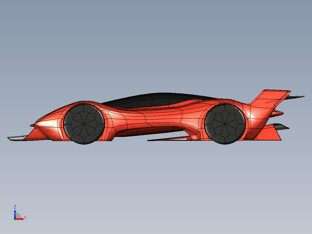 Ferrari F50 跑车造型概念设计