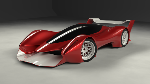 Ferrari F50 跑车造型概念设计缩略图
