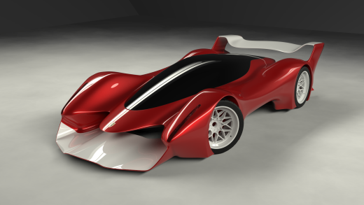 Ferrari F50 跑车造型概念设计缩略图