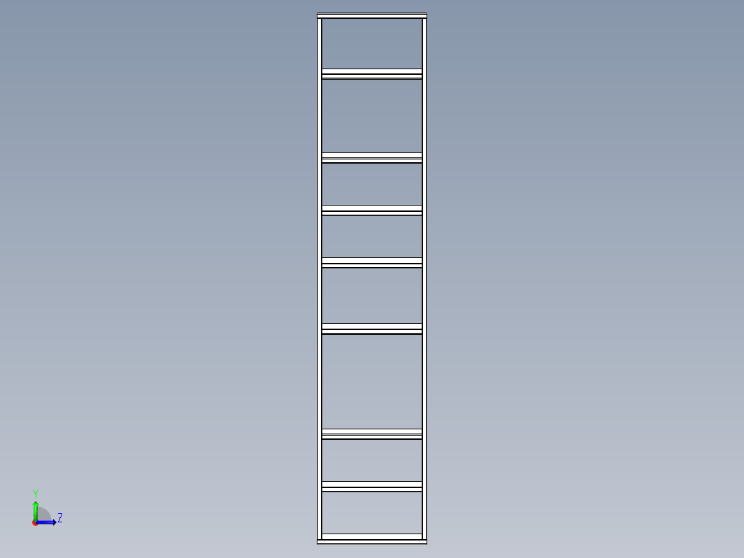 Shelves Model货架简易模型