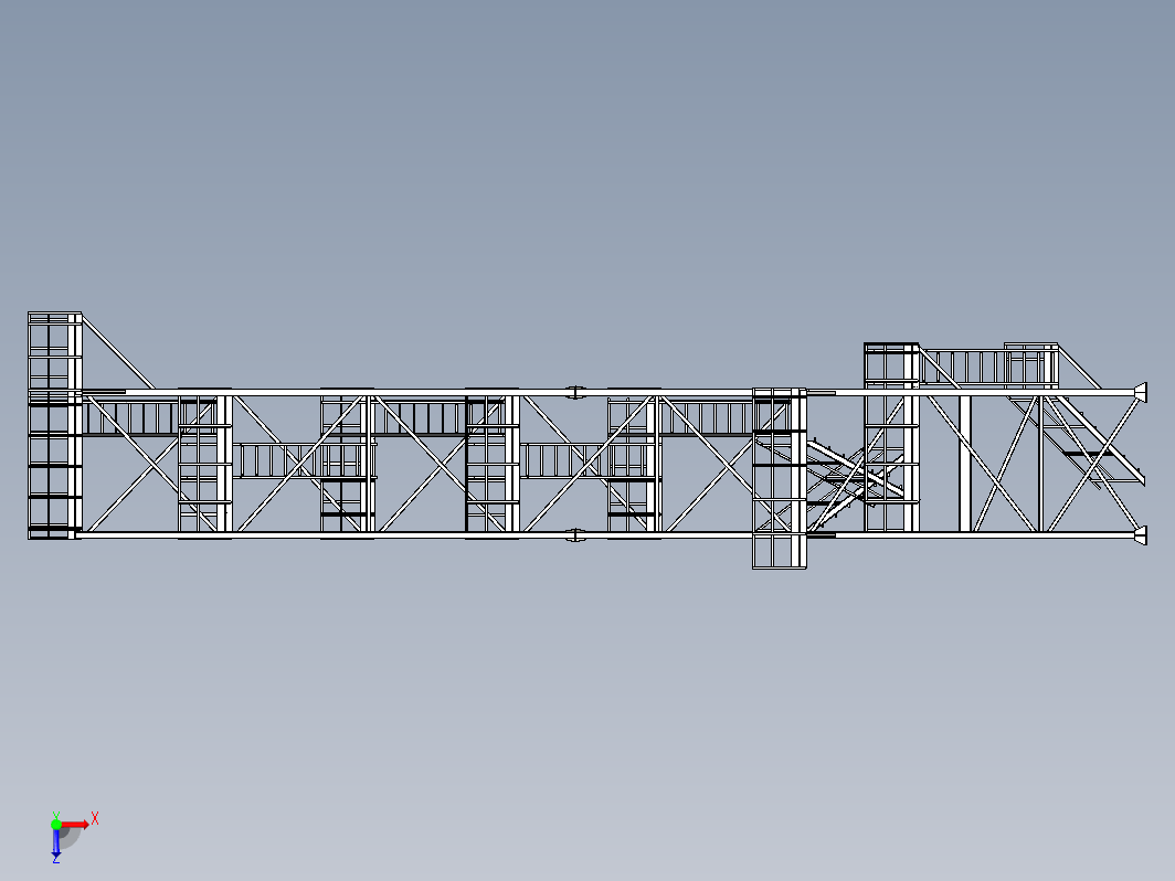 多层高空塔架