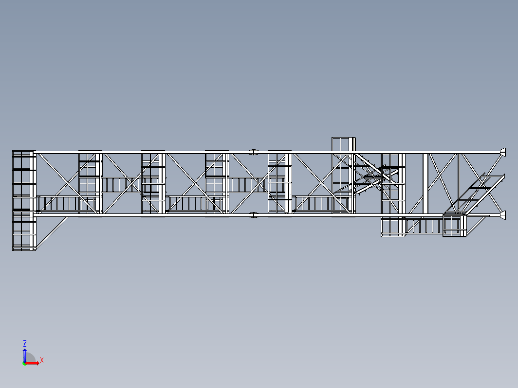 多层高空塔架