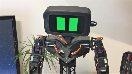 Aster适合3D打印的人形机器人缩略图