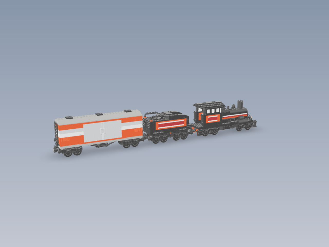 火车头-LEGO Factory - Hobby Train (10183) 25 - Train
