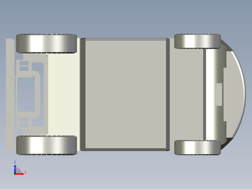 i简易叉车3D数模图纸