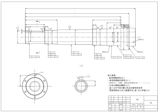 车床主轴组件设计（以MJ20为参考三维SW2020带参+CAD+说明缩略图
