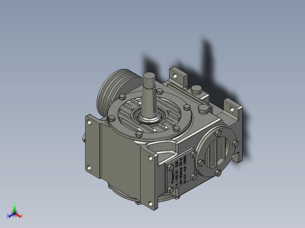 Ch-100蜗轮蜗杆减速器