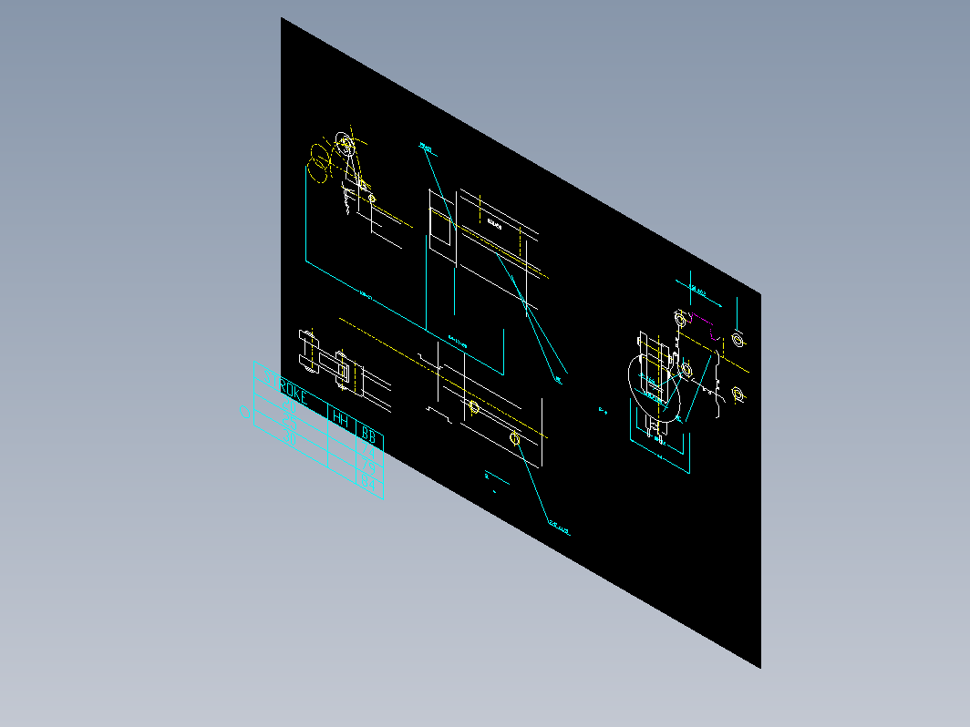 气缸 srsq50