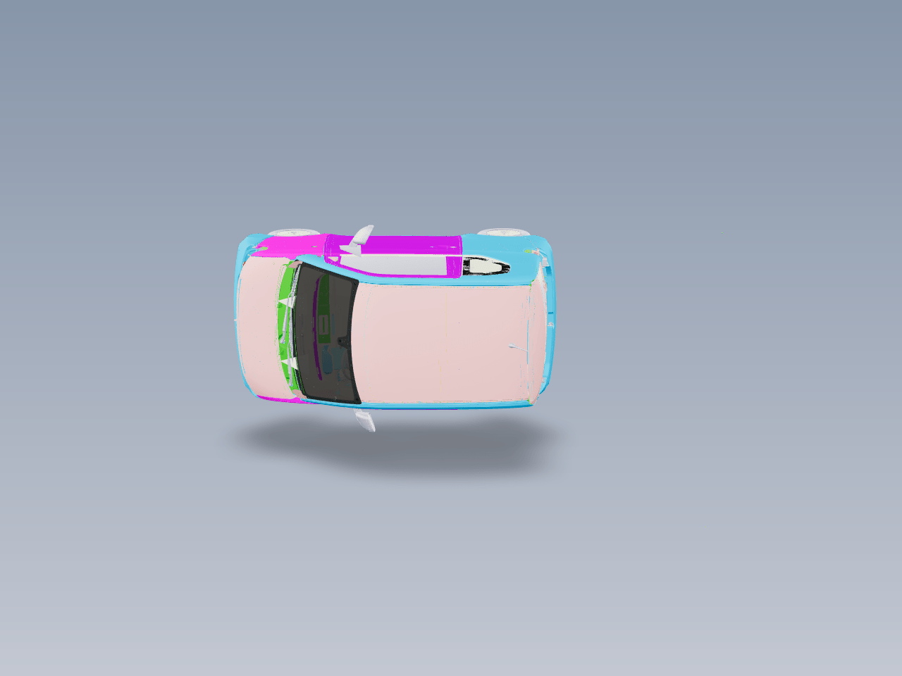 五菱宏光mini（微型轿车）3D数模