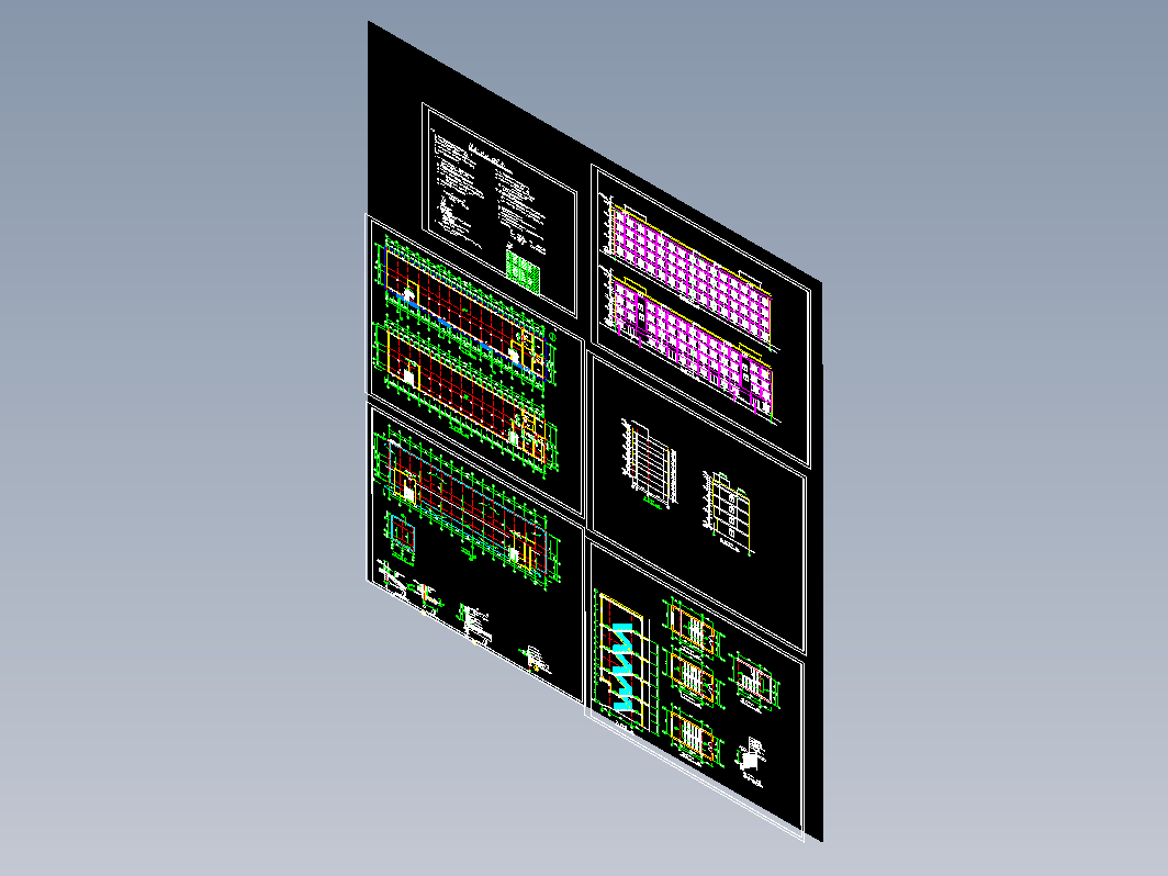 嘉越厂房施工图