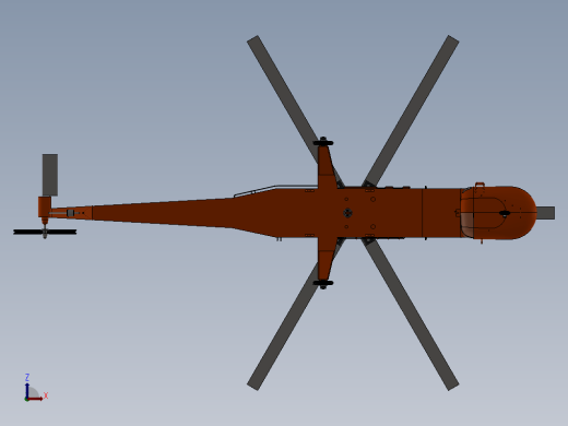 Sikorsky S64 Crane外挂式运输直升机缩略图