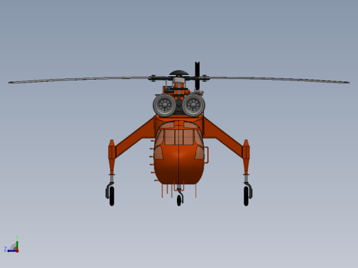Sikorsky S64 Crane外挂式运输直升机缩略图