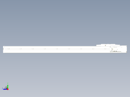 轨道内嵌式螺杆滑台KGH12-750-BR-400W-C4缩略图