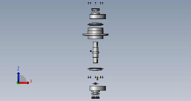 激振器YKR130装配体