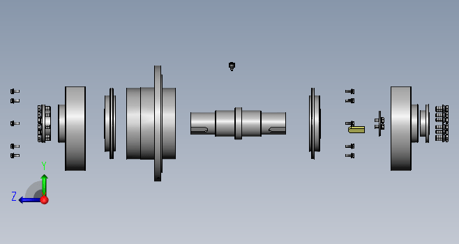 激振器YKR130装配体