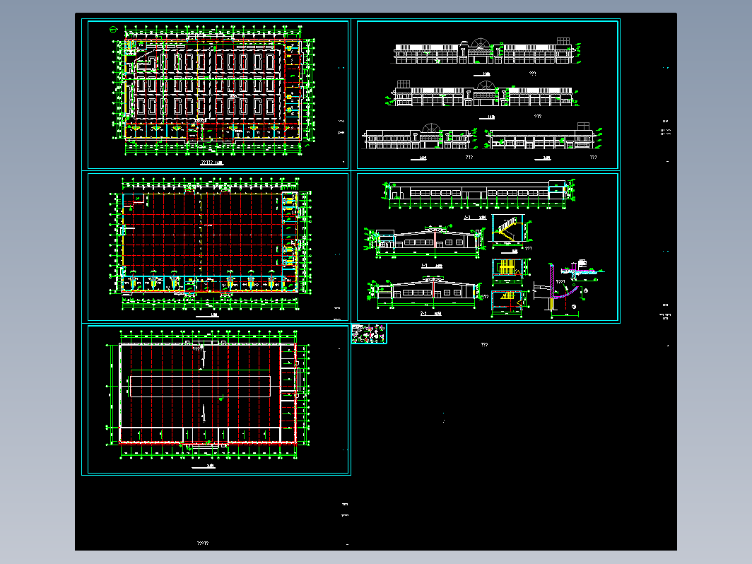 现代农贸市场全套施工图