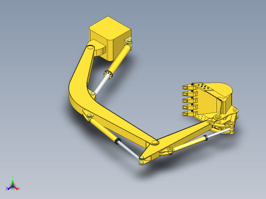 挖掘机机械手臂缩略图