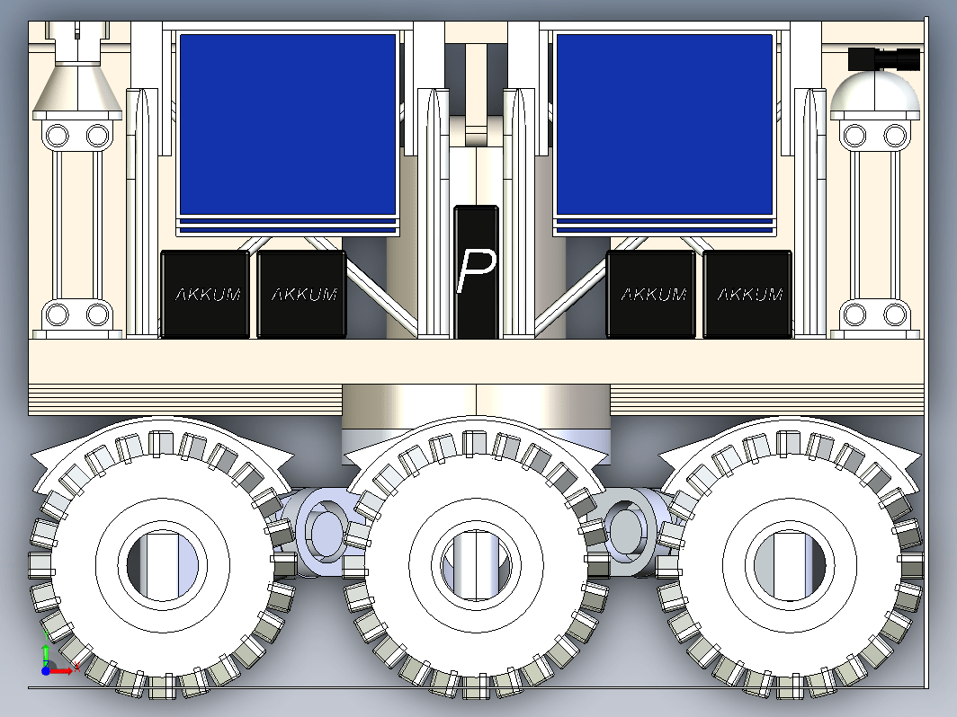 Moon reflector K1太阳能月球车