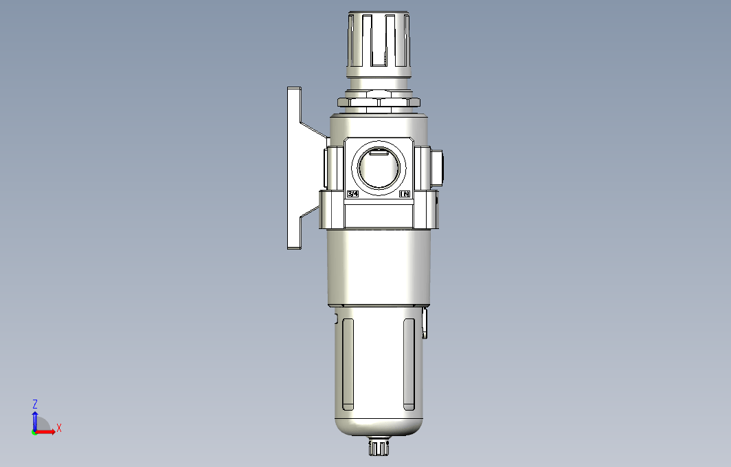 气源处理元件二点式组合3D-NFC-500-10系列