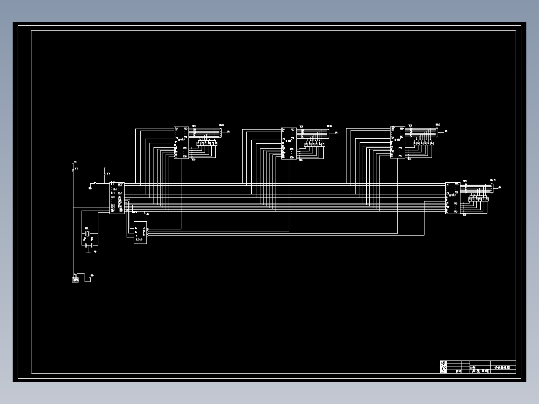 新型出租车计价器设计CAD+说明